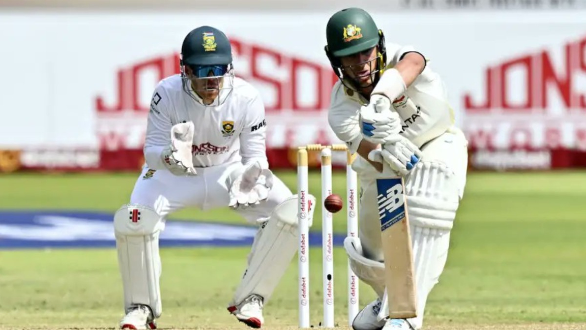 AUS vs SA: Renshaw and Cummins Rescue Australia After Top-Order Collapse