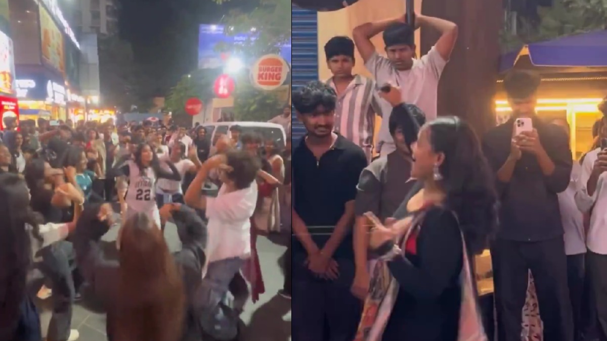 Social media post questions Bengaluru police over alleged dancing and begging on a major road. | Photo Credit: https://x.com/