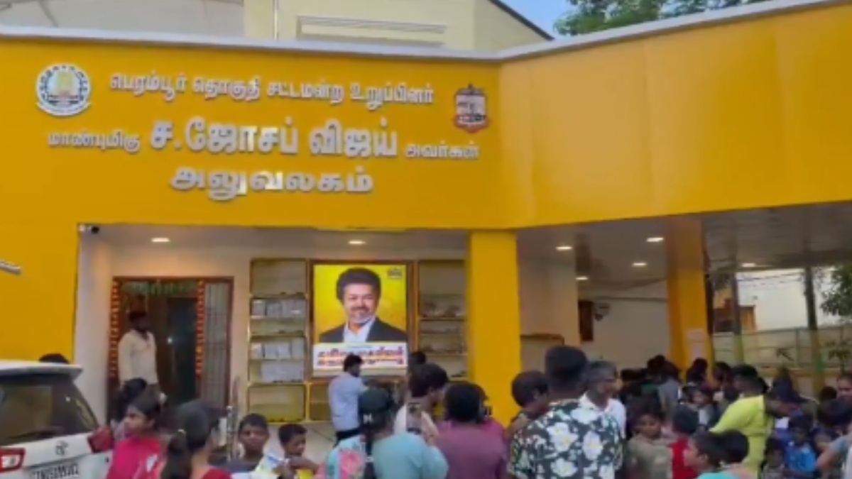 Free Educational Supplies Distributed to Students at Perambur MLA Office