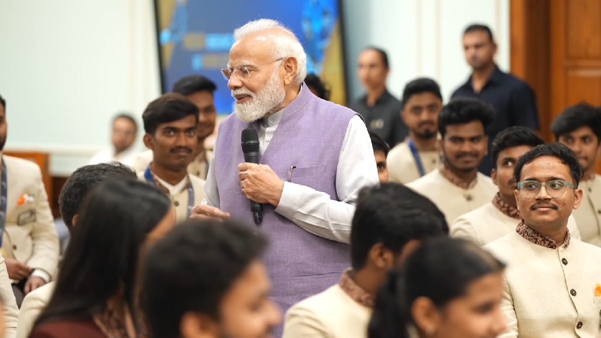 PM  encourages young Indians to upgrade skills