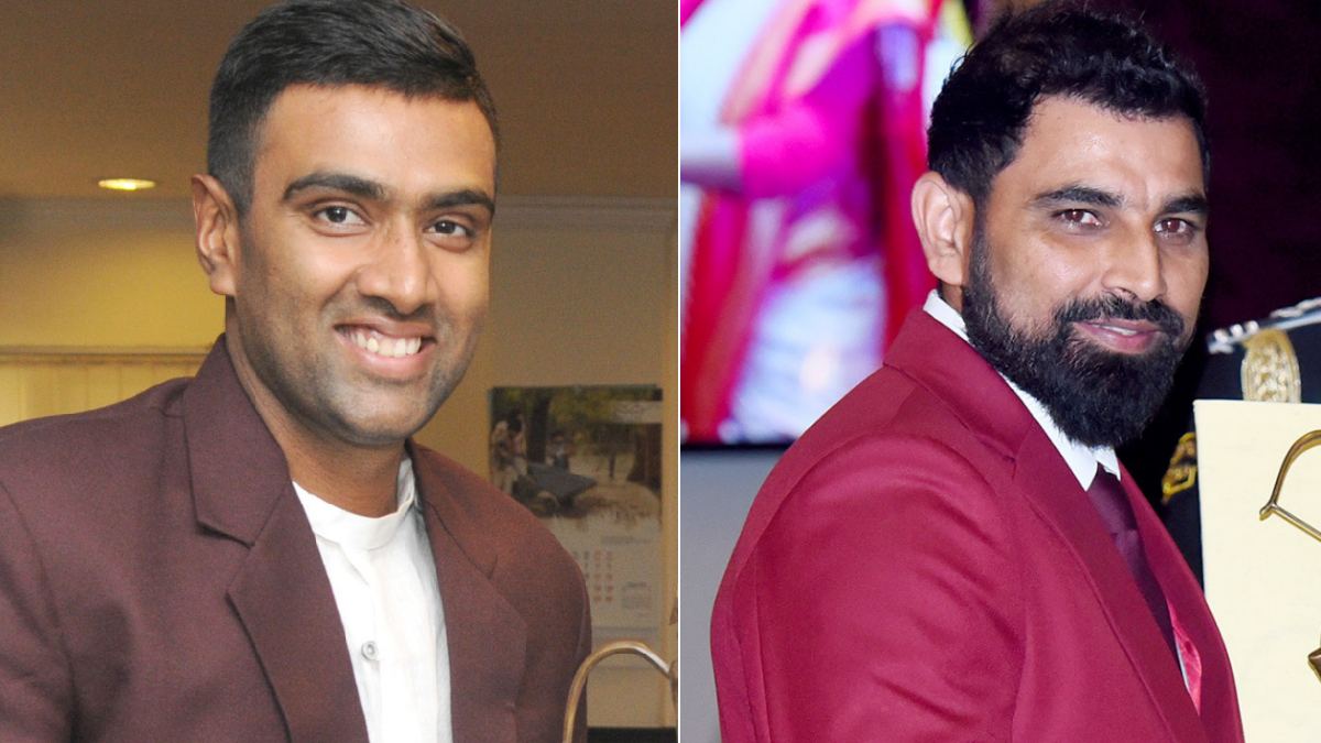 Ravichandran Ashwin and Mohammed Shami | Photo Credit: en.wikipedia.org/