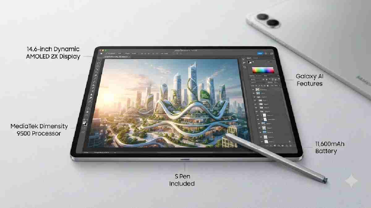 Samsung Galaxy Tab S12 ಸರಣಿ ಭಾರತದಲ್ಲಿ ಬಿಡುಗಡೆ, ಬೆಲೆ ₹1.29 ಲಕ್ಷದಿಂದ ಆರಂಭ!!