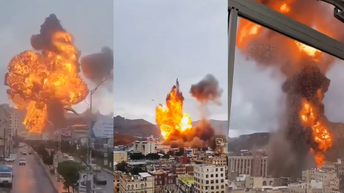 Saudi Arabia Strikes Back at Houthis: Explosions Rock Sana’a as Yemen Conflict Escalates