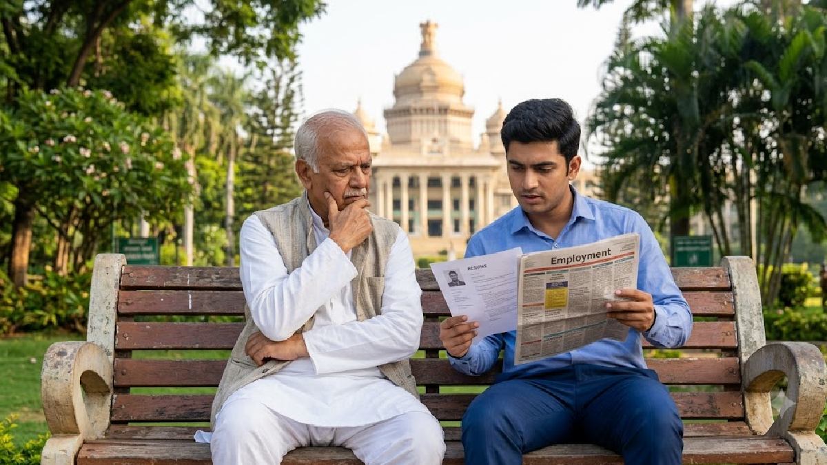 ಬೆಂಗಳೂರು ಉದ್ಯೋಗ ಮಾರುಕಟ್ಟೆಯಲ್ಲಿ ಹೊಸ ಸವಾಲು! ಯುವಜನರ ನಿರುದ್ಯೋಗದ ನಡುವೆ ಹಿರಿಯ ನಾಗರಿಕರೂ ಕೆಲಸಕ್ಕಾಗಿ ಪರದಾಟ!!
