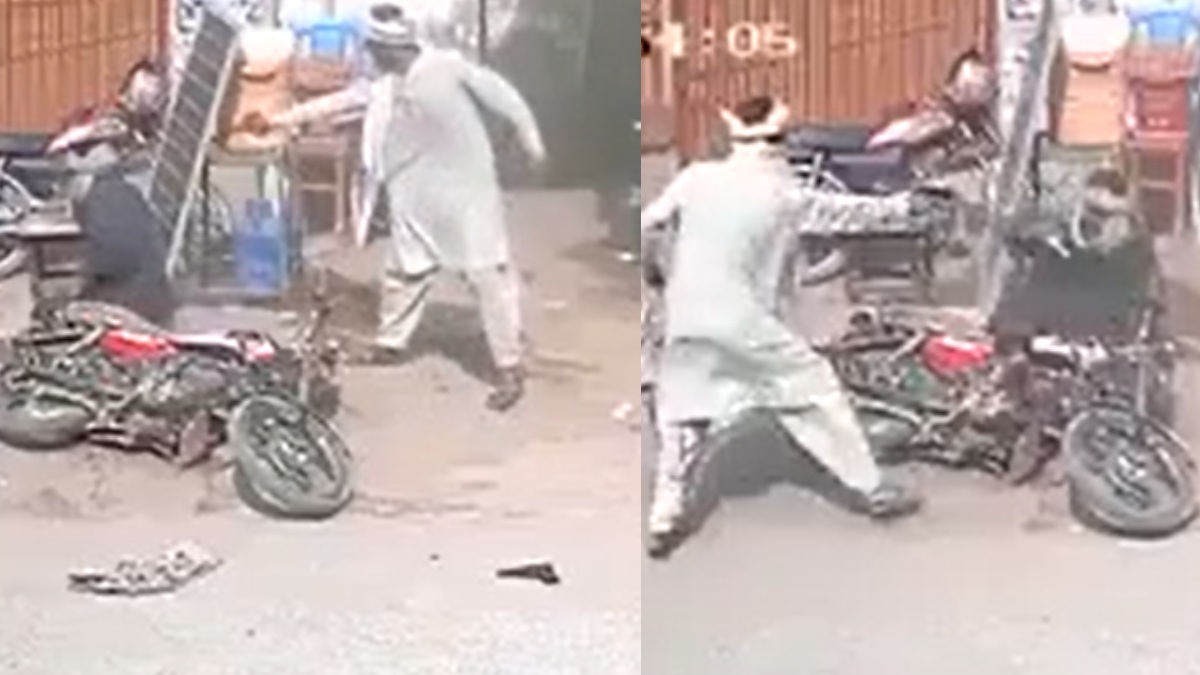 Lashkar Commander Imran Killed in Pakistan? Viral Video Sparks Questions | Photo Credit: https://x.com/bitturohtak/