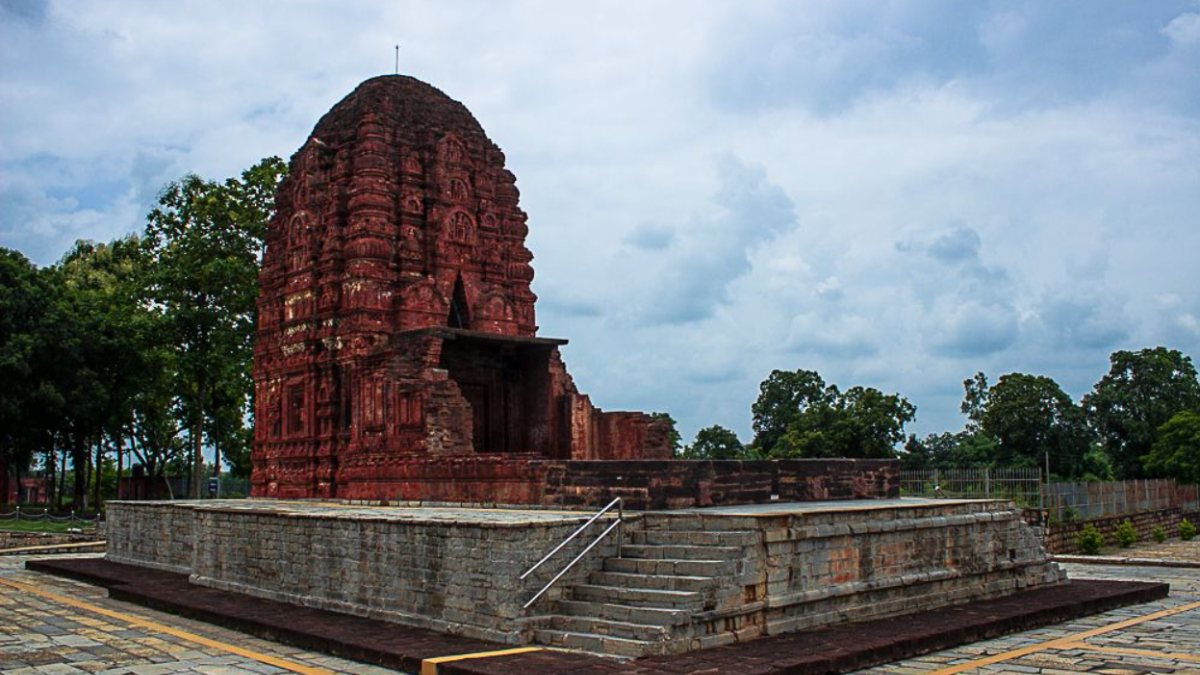 Ancient Lakshmana Temple in Sirpur, Chhattisgarh, part of a historic landscape on UNESCO’s Tentative List.