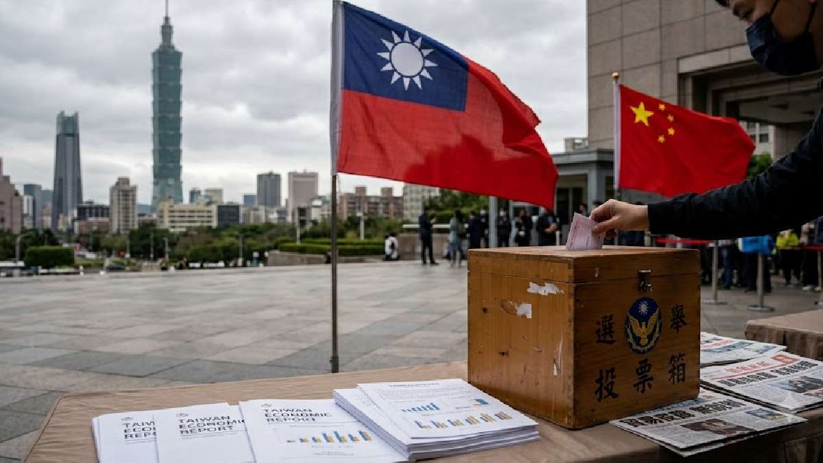 Taiwan accuses China of election interference through sanctions
