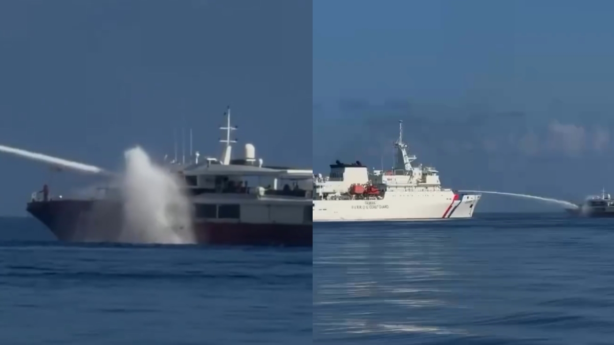Taiwan-China Tensions: Coast Guard Uses Water Cannon on Chinese Boat