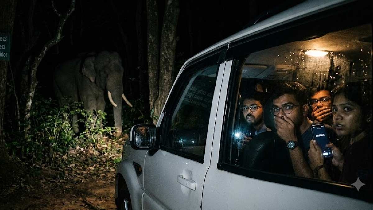 ಮೈಸೂರು ದಸರಾ ಪ್ರವಾಸದ ನಡುವೆ ಅನಿರೀಕ್ಷಿತ ಸಂಕಷ್ಟ, ಅಸನೂರು ಅರಣ್ಯದಲ್ಲಿ ದಾರಿ ತಪ್ಪಿದ ಟೆಕ್ಕಿಗಳು!!