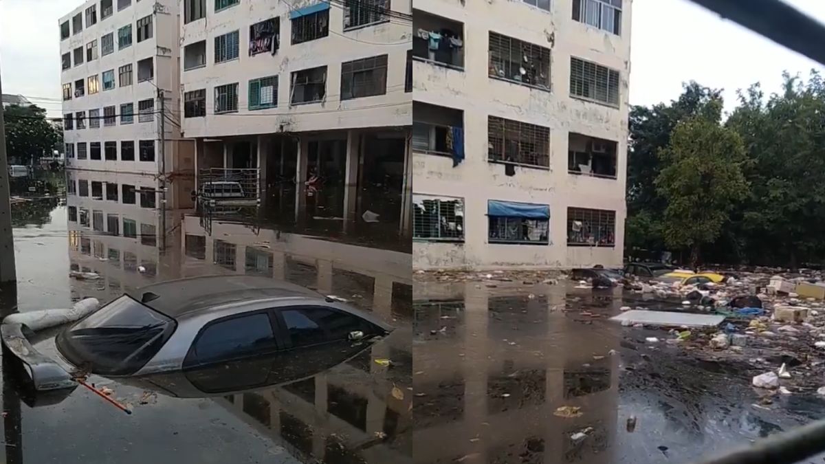 Bangkok Floods: Kheha Rom Klao Still Underwater As Water Levels Remain High