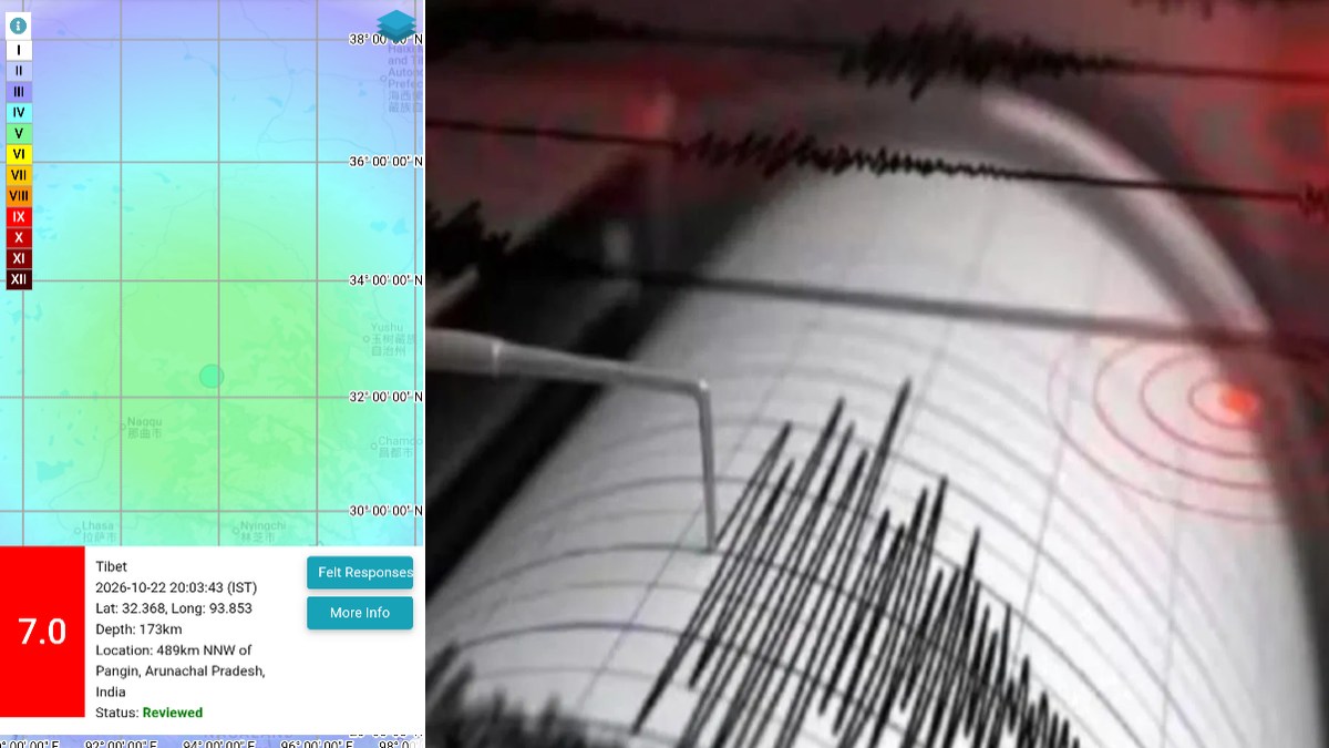Tibet Earthquake | Photo Credit: https://x.com/ANI