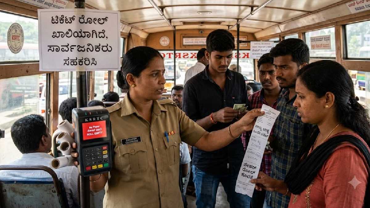 KSRTC-BMTCಗೆ ಮತ್ತೊಂದು ಸಂಕಷ್ಟ; ಡೀಸೆಲ್ ಬಳಿಕ ಟಿಕೆಟ್ ರೋಲ್‌ಗಳಿಗೂ ಕೊರತೆ!!