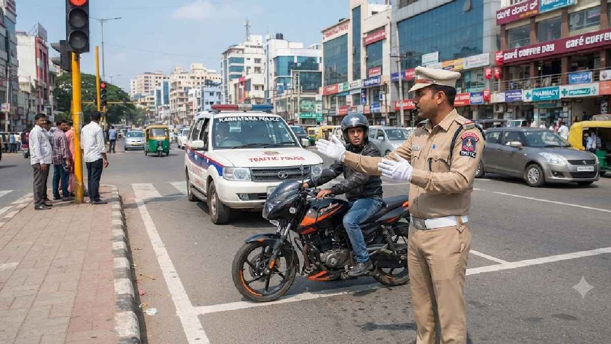 ಬೆಂಗಳೂರು ವಾಹನ ಸವಾರರಿಗೆ ಬಿಗ್ ಶಾಕ್ -  ಟ್ರಾಫಿಕ್ ನಿಯಮ ಉಲ್ಲಂಘಿಸಿದರೆ ₹5,000 ದಂಡ!!