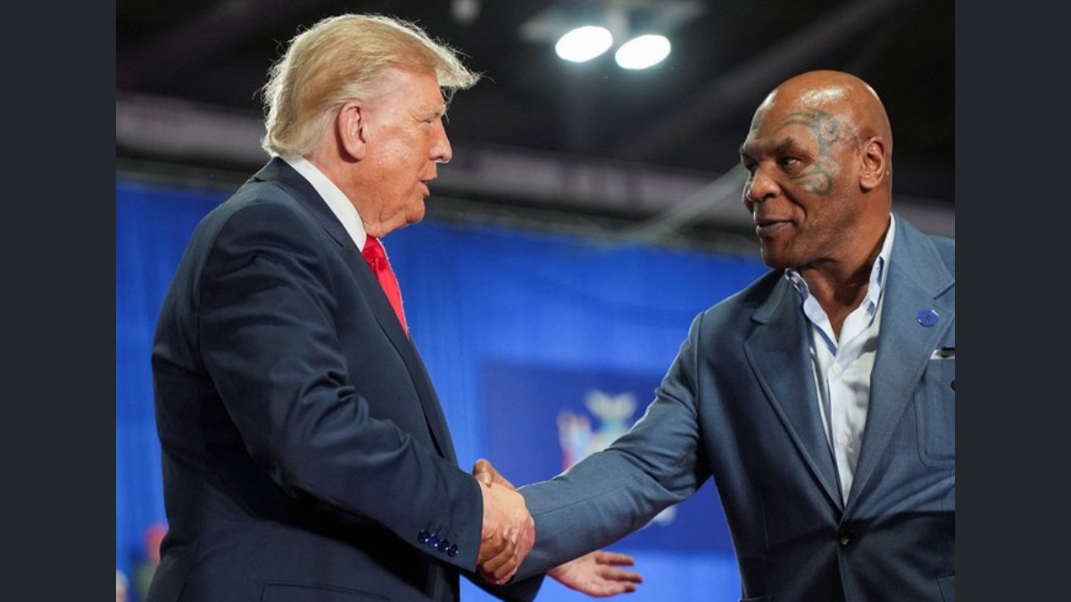Donald Trump, Mike Tyson