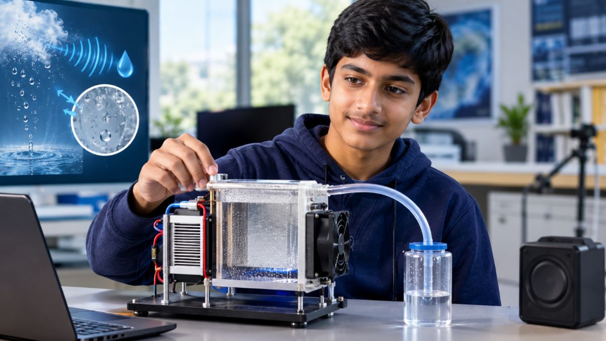 Indian-Origin Student Ankith Burki Reaches US STEM Final With Water-From-Air Experiment