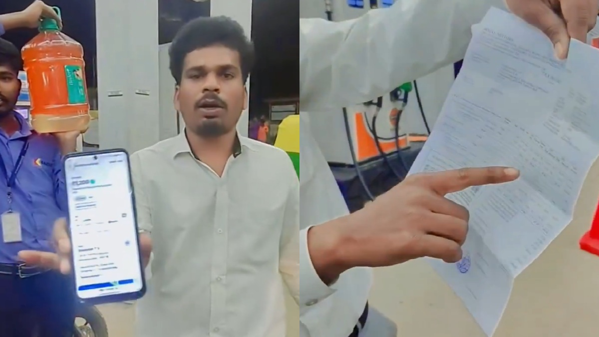 Petrol Contamination Row Near Hunasamaranahalli: Customers Allege Water Mixed With Fuel