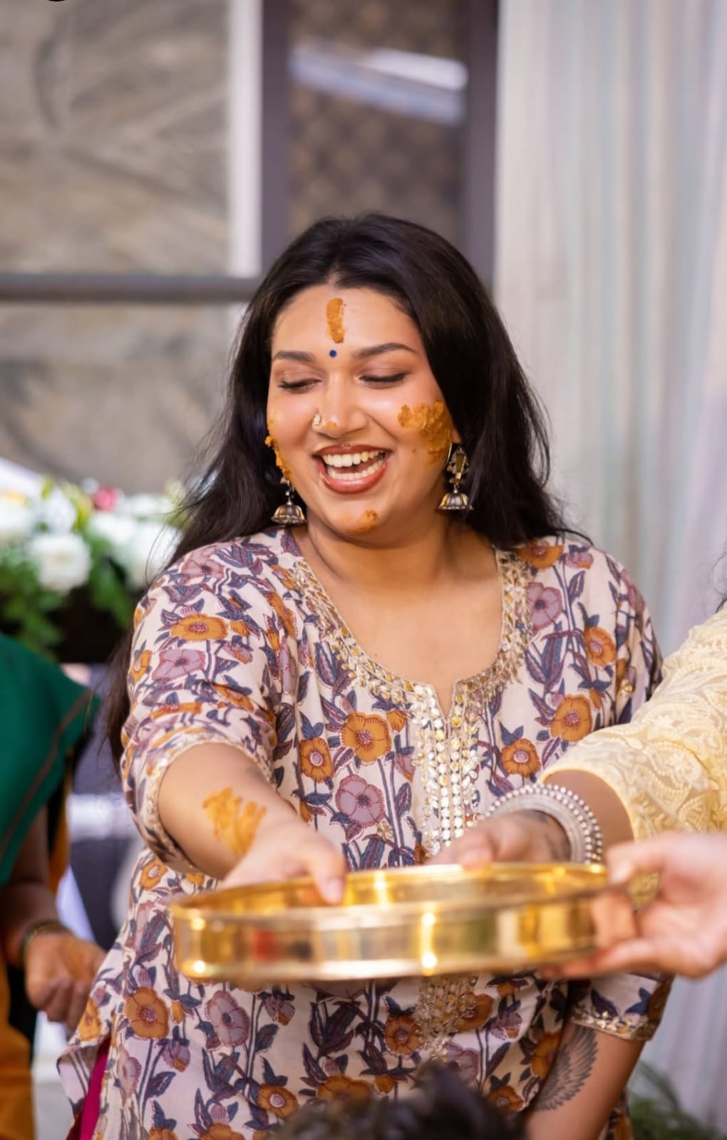 Kiccha Sudeep’s Daughter Saanvi Shines in Haldi Ceremony | Wedding Festivities at Actor’s Home