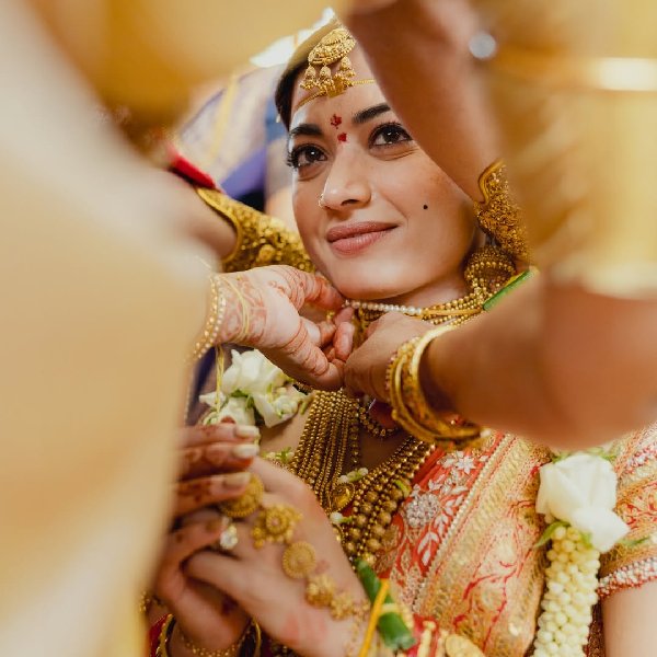 VIROSH is Official: Rashmika Mandanna and Vijay Deverakonda Share Breathless First Wedding Photos